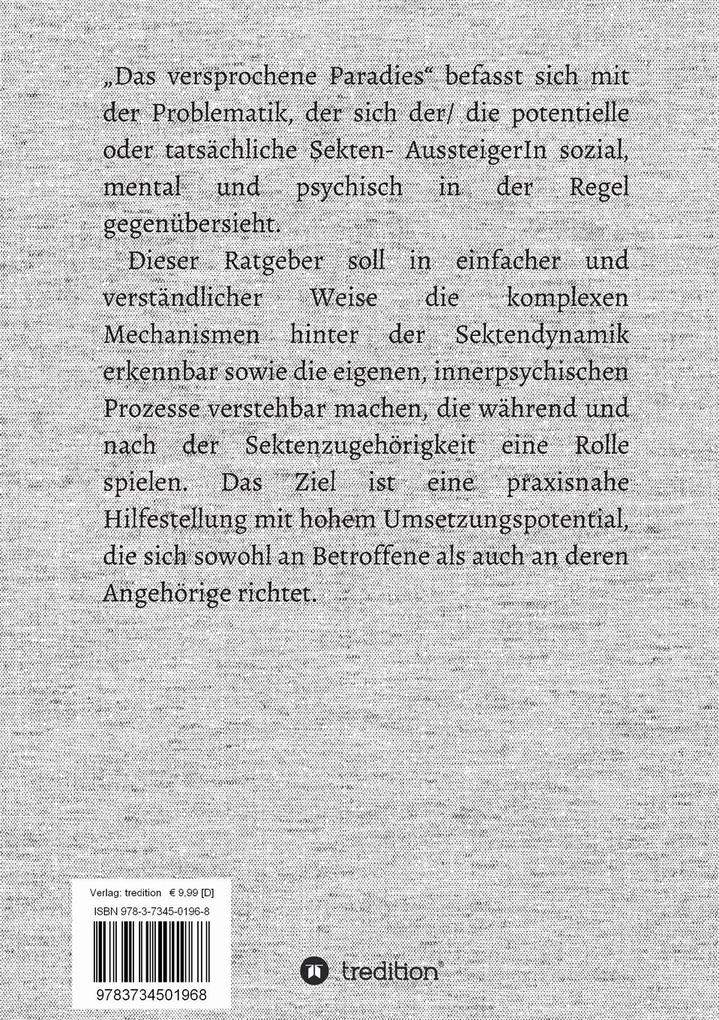 Weitere Ansicht: Das versprochene Paradies | Marcus Zeller
