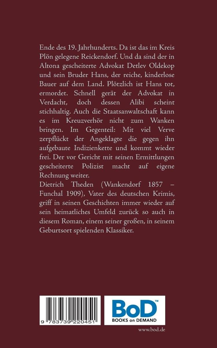 Weitere Ansicht: Der Advokatenbauer | Dietrich Theden