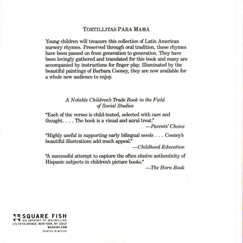 Weitere Ansicht: Tortillitas Para Mama