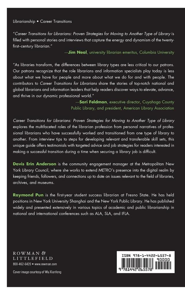 Weitere Ansicht: Career Transitions for Librarians