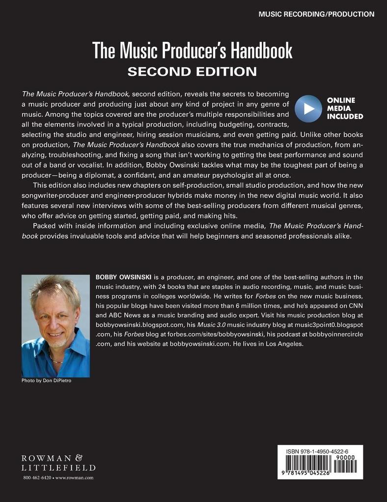 Weitere Ansicht: Music Producer's Handbook | Bobby Owsinski