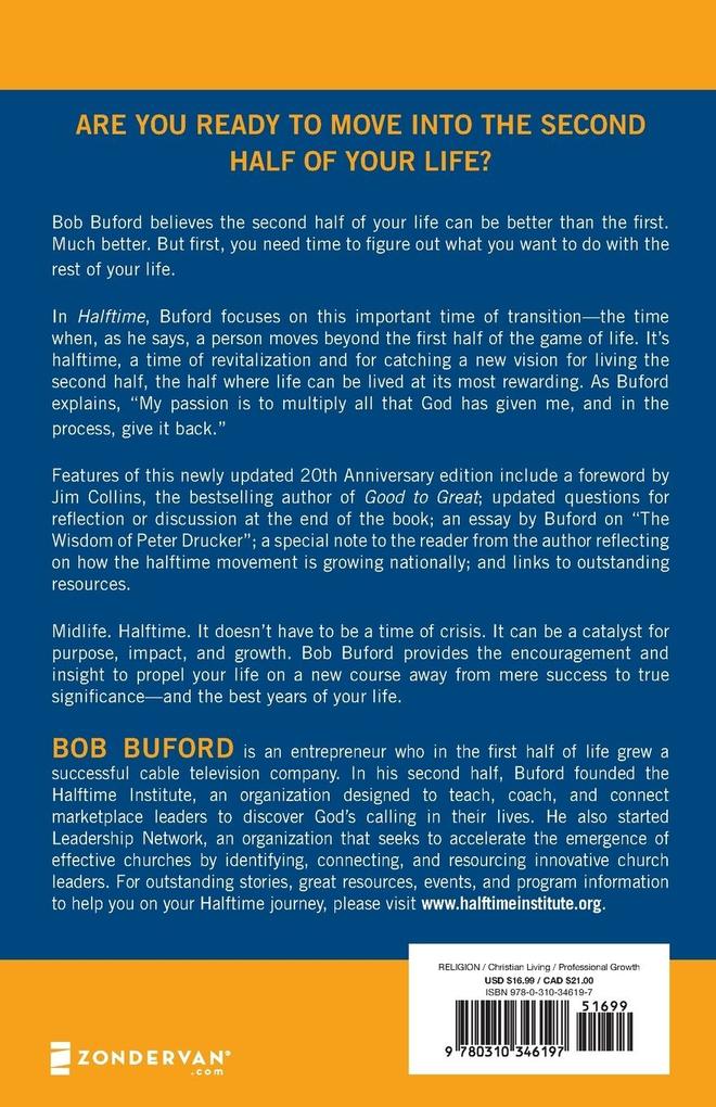 Weitere Ansicht: Halftime | Bob P. Buford