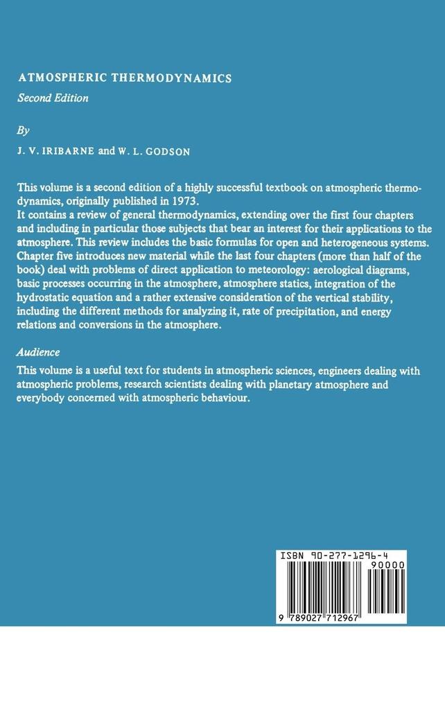 Weitere Ansicht: Atmospheric Thermodynamics