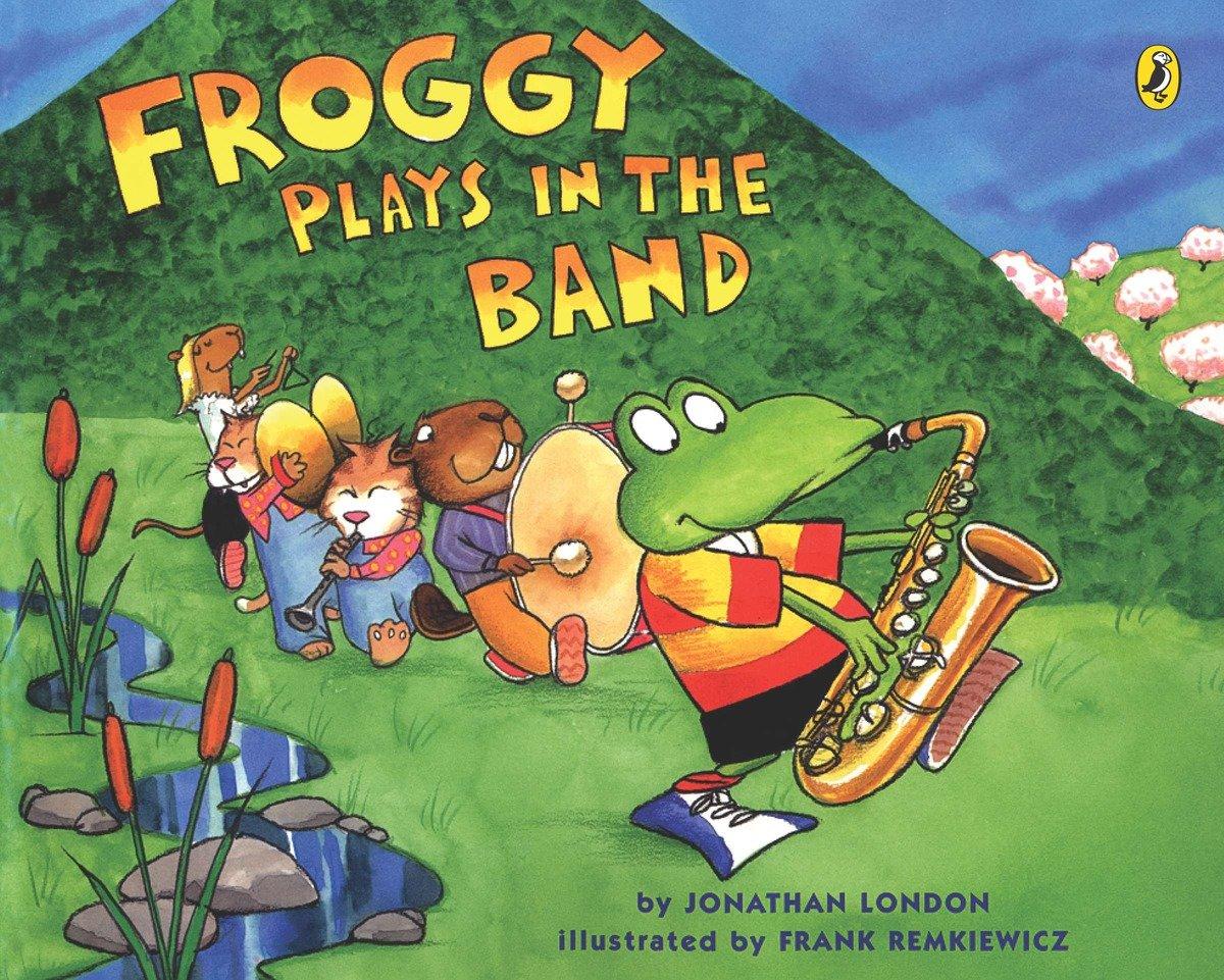 Produktbild: Froggy Plays in the Band | Jonathan London