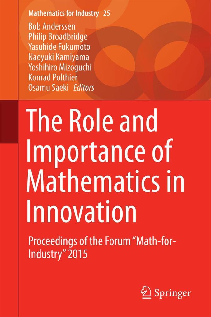 Produktbild: The Role and Importance of Mathematics in Innovation
