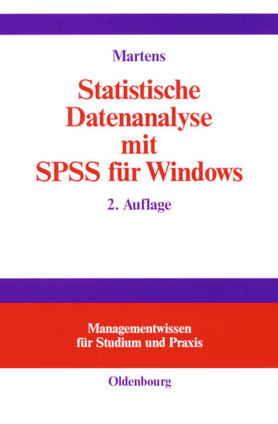 Produktbild: Statistische Datenanalyse mit SPSS für Windows | Jul Martens