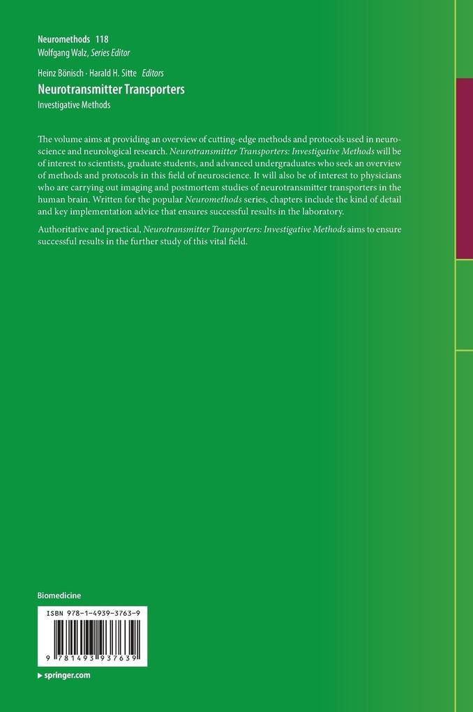 Weitere Ansicht: Neurotransmitter Transporters