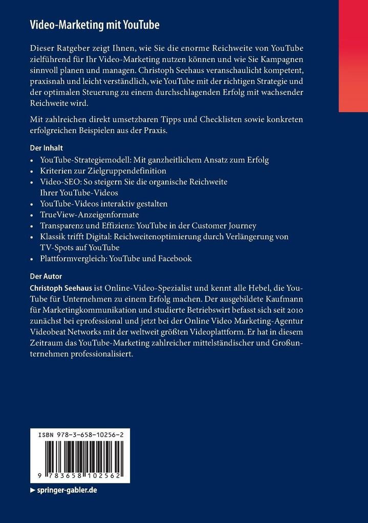 Weitere Ansicht: Video-Marketing mit YouTube | Christoph Seehaus