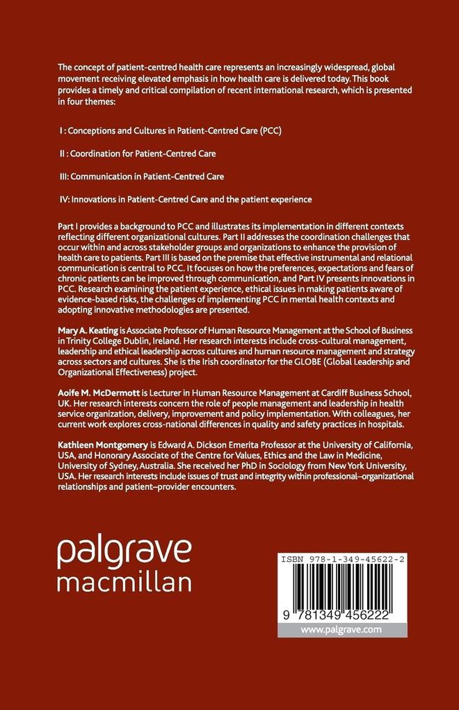 Weitere Ansicht: Patient-Centred Health Care