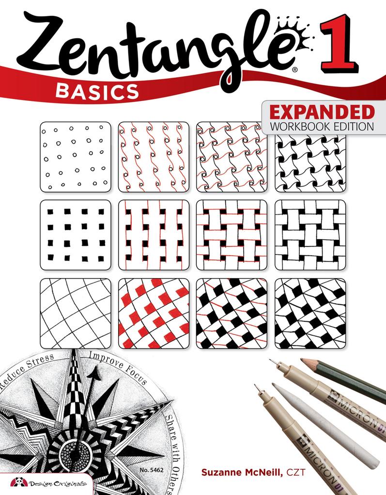 Produktbild: Zentangle Basics, Expanded Workbook Edition | Suzanne Mcneill Czt