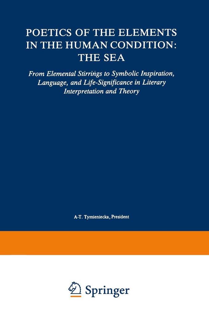 Produktbild: Poetics of the Elements in the Human Condition: The Sea
