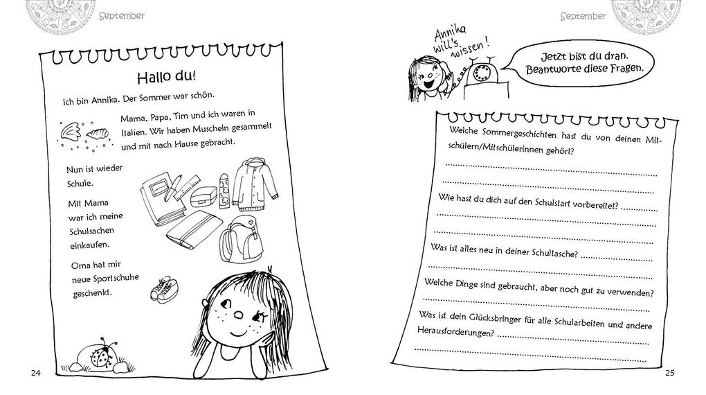Weitere Ansicht: Mein ganzes Jahr mit Annika | Sigrun Eder, Petra Rebhandl-Schartner, Evi Gasser