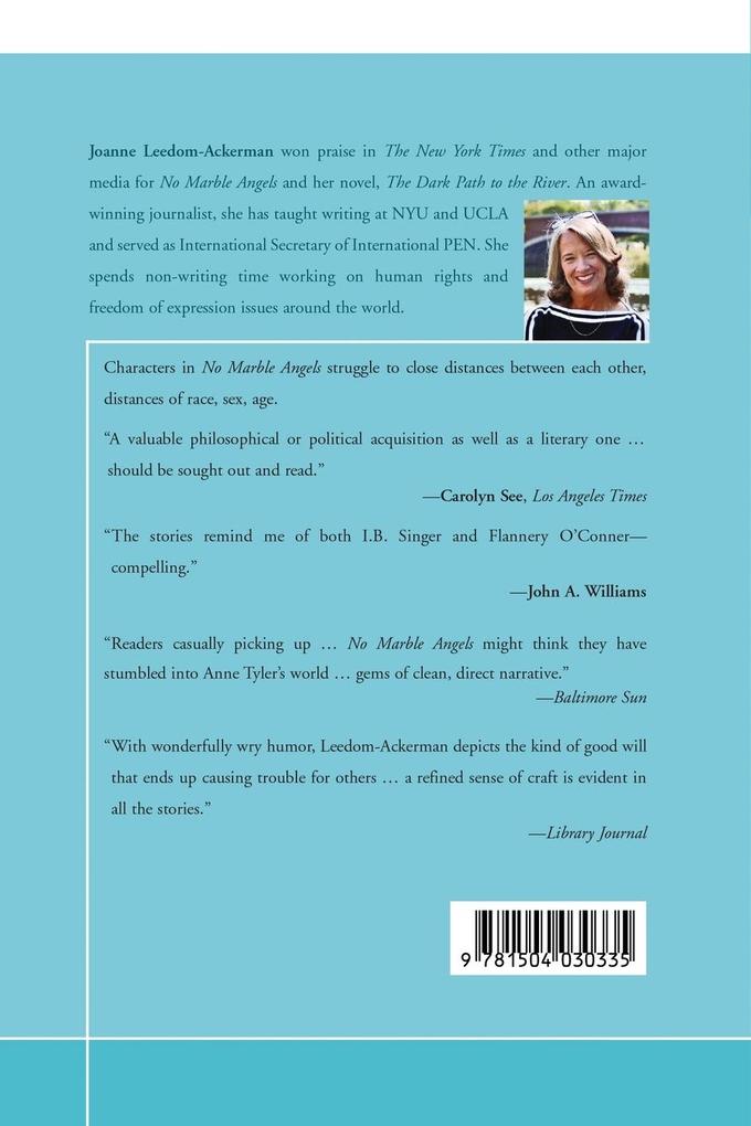 Weitere Ansicht: No Marble Angels | Joanne Leedom-Ackerman