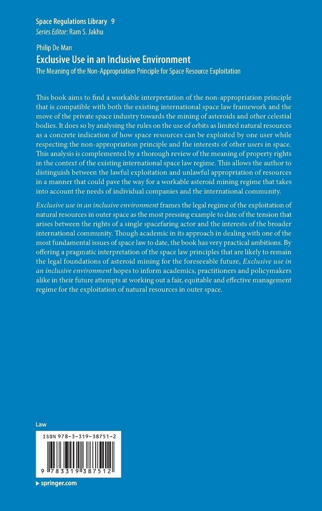 Weitere Ansicht: Exclusive Use in an Inclusive Environment | Philip De Man