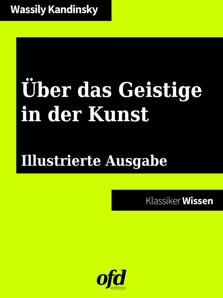 Produktbild: Über das Geistige in der Kunst | Wassily Kandinsky