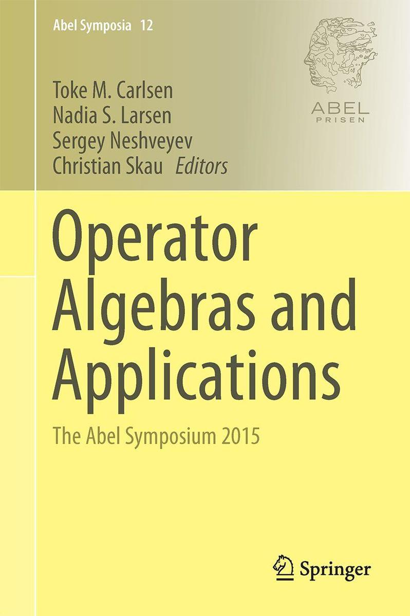 Produktbild: Operator Algebras and Applications