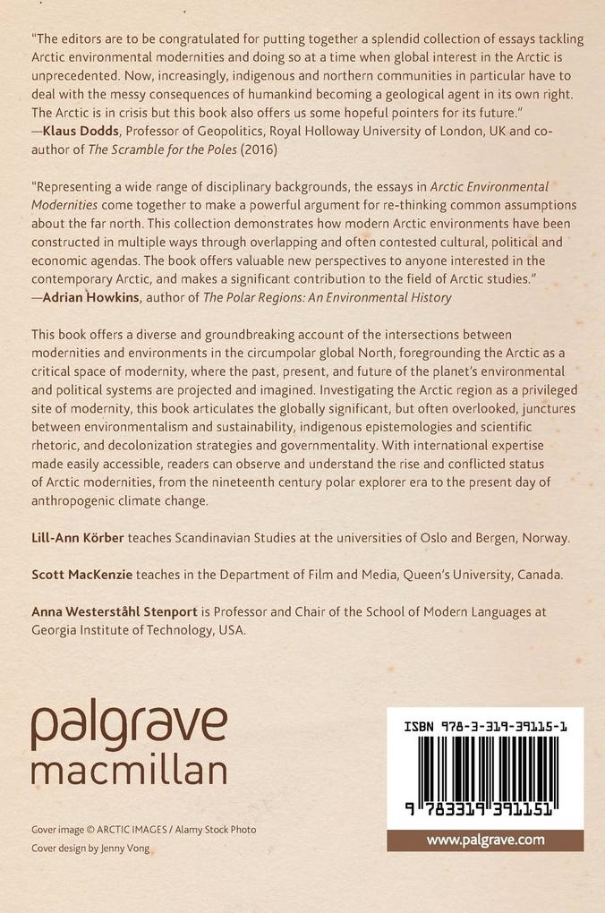 Weitere Ansicht: Arctic Environmental Modernities