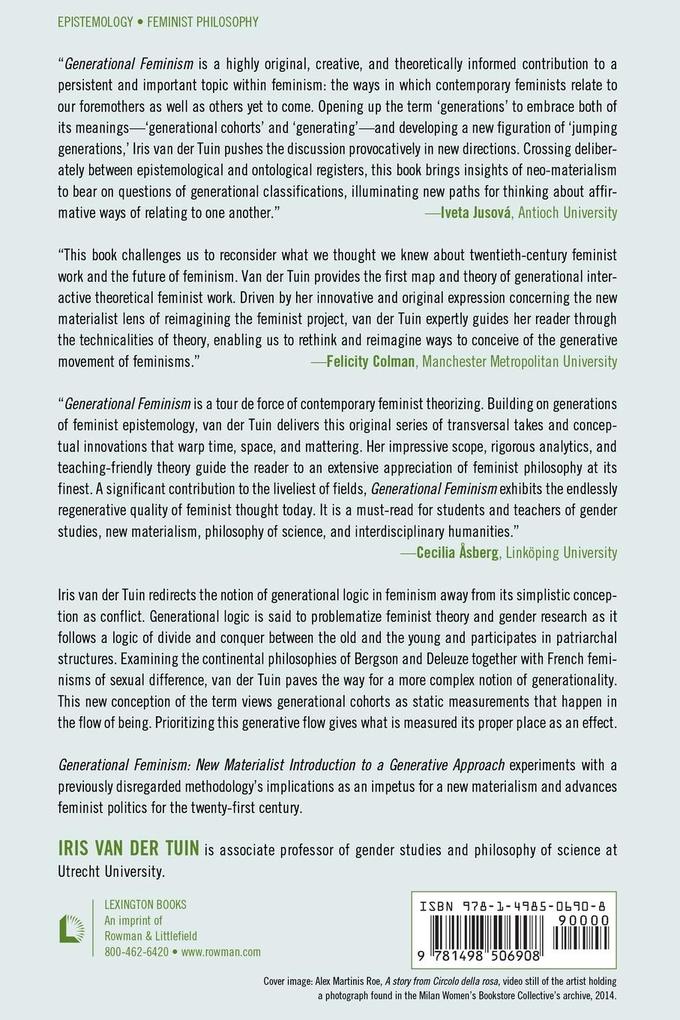 Weitere Ansicht: Generational Feminism | Iris Van Der Tuin