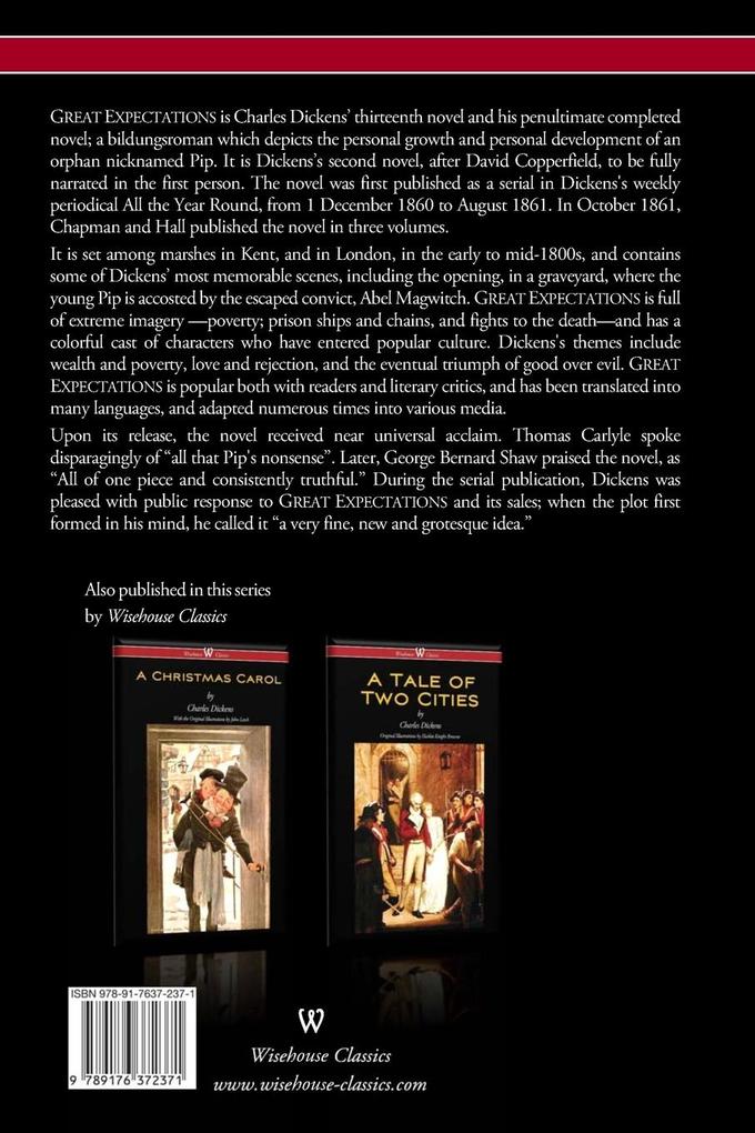 Weitere Ansicht: Great Expectations (Wisehouse Classics - with the original Illustrations by John McLenan 1860) | Charles Dickens