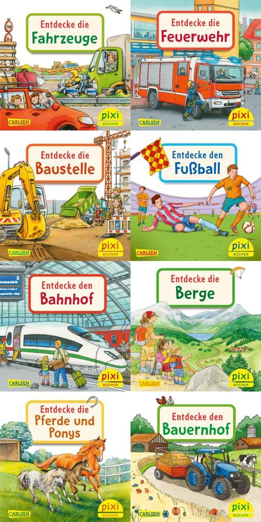 Produktbild: Pixi-Serie Nr. 240: Entdecke deine Welt 3. 64 Exemplare | diverse