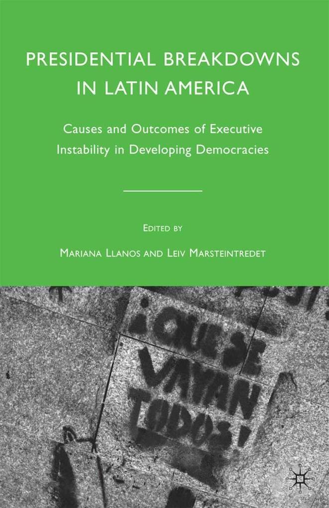 Produktbild: Presidential Breakdowns in Latin America