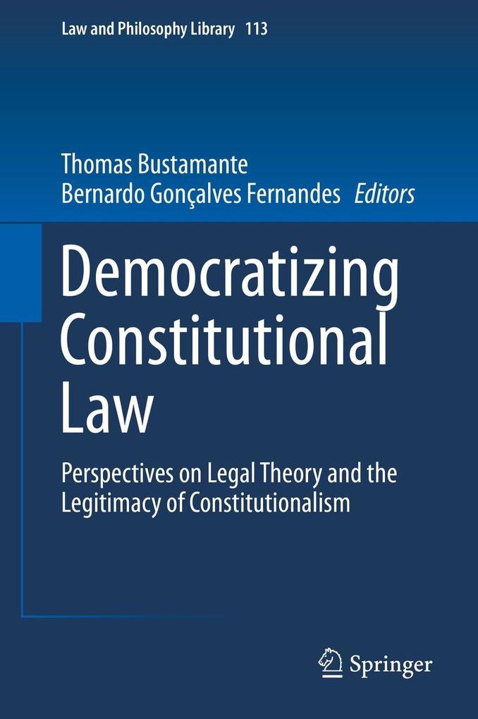 Produktbild: Democratizing Constitutional Law