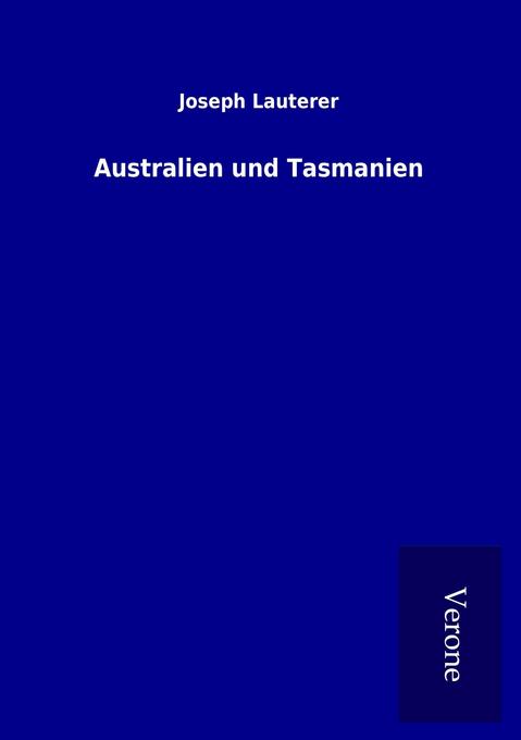 Produktbild: Australien und Tasmanien | Joseph Lauterer