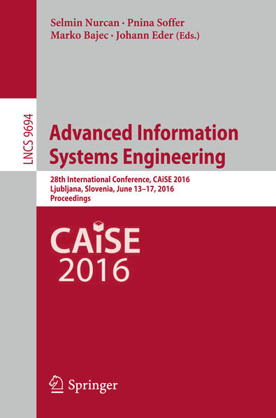 Produktbild: Advanced Information Systems Engineering