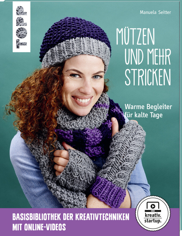 Produktbild: Mützen und mehr stricken | Manuela Seitter