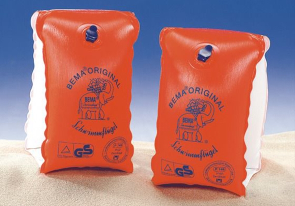 Produktbild: BEMA® 18001 - Original Schwimmflügel, orange, Größe 2, 60+ kg, 12+ Jahre