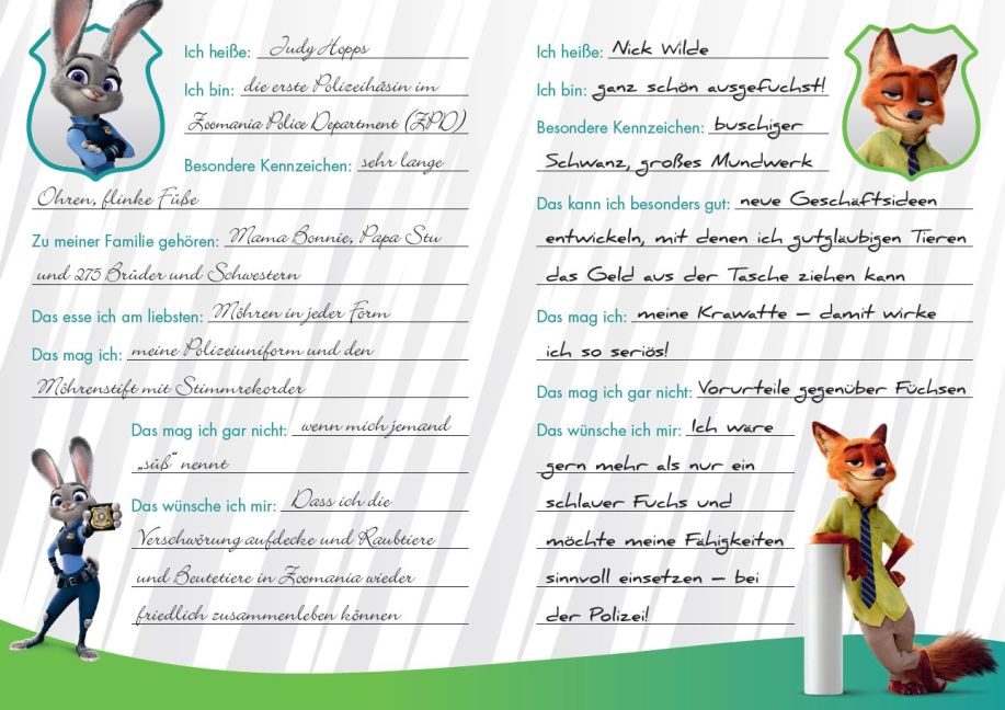 Weitere Ansicht: Disney Zoomania: Meine Freunde