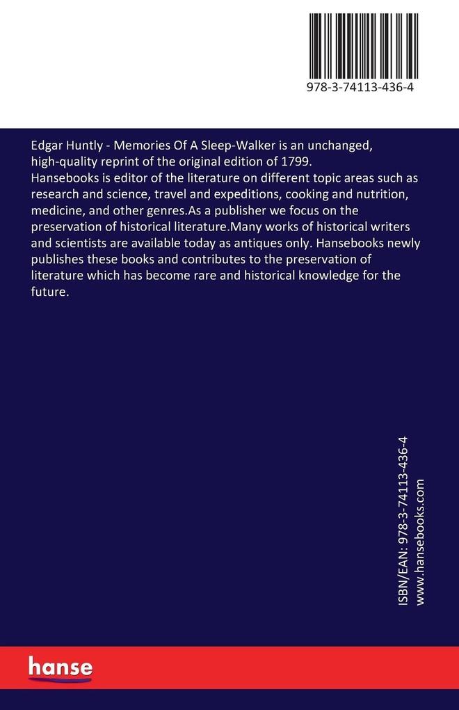 Weitere Ansicht: Edgar Huntly | Charles Brockden Brown