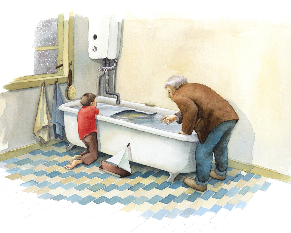 Weitere Ansicht: Der Weihnachtskarpfen | Rita Törnqvist-Verschuur