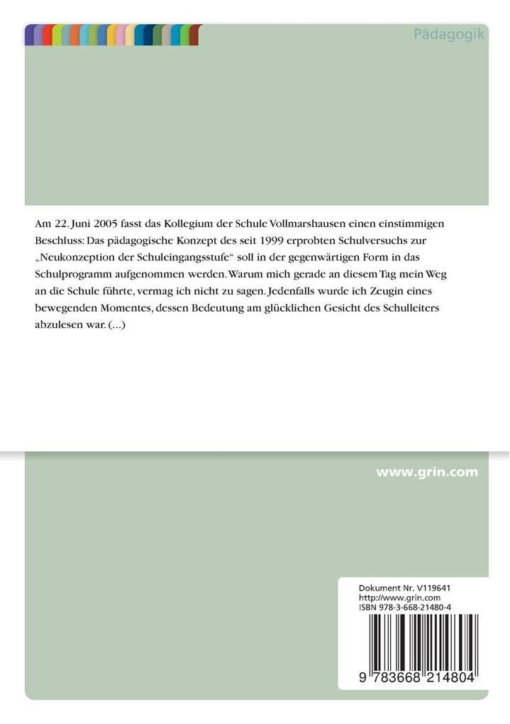 Weitere Ansicht: Fünf Jahre Schuleingangsstufe Vollmarshausen | Linda Himmelmann