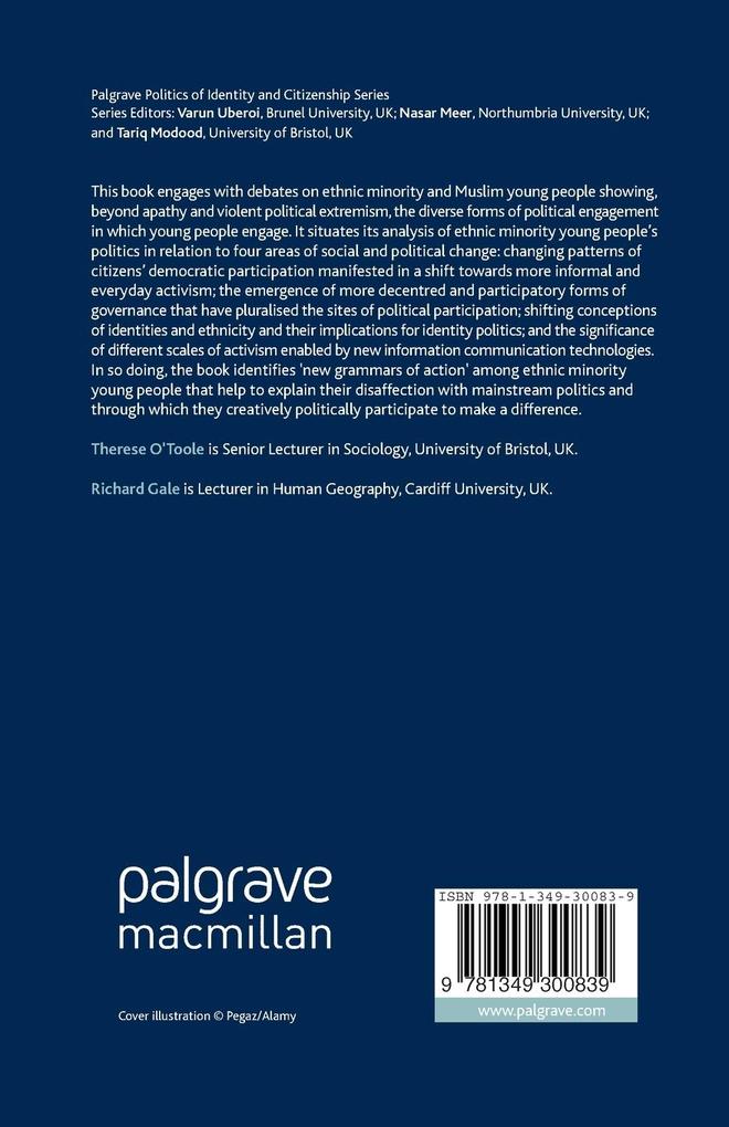 Weitere Ansicht: Political Engagement Amongst Ethnic Minority Young People | R. Gale, T. OToole, T. OŽToole