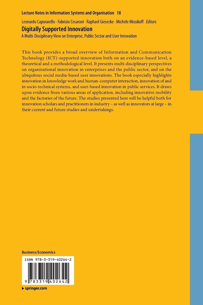 Weitere Ansicht: Digitally Supported Innovation