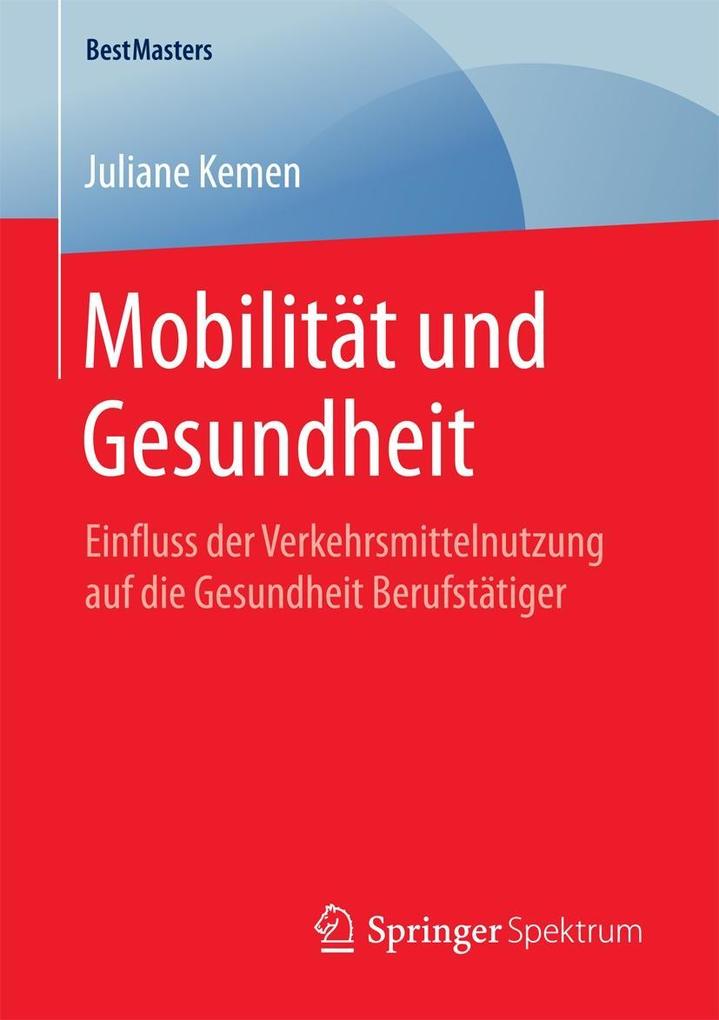 Produktbild: Mobilität und Gesundheit | Juliane Kemen