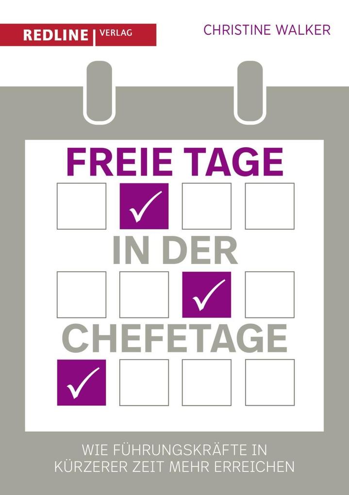 Produktbild: Freie Tage in der Chefetage | Christine Walker
