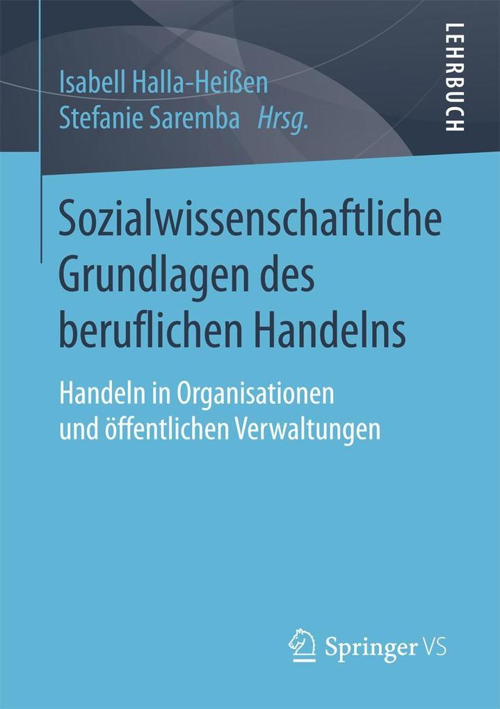 Produktbild: Sozialwissenschaftliche Grundlagen des beruflichen Handelns