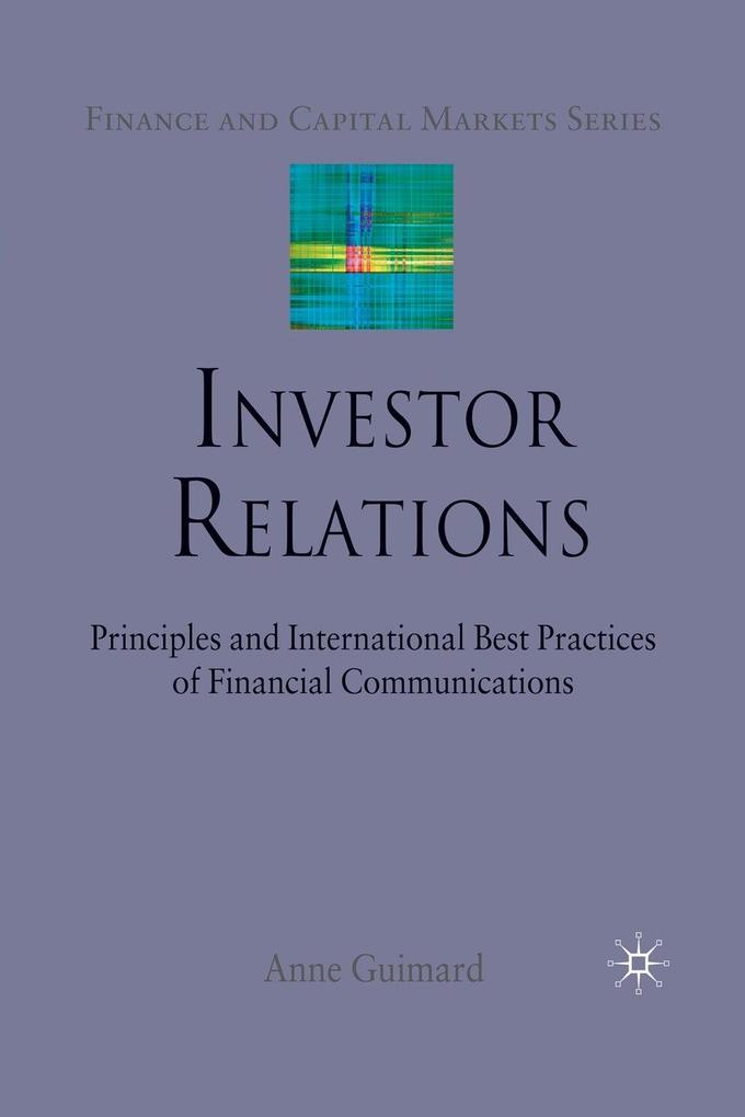Produktbild: Investor Relations | A. Guimard