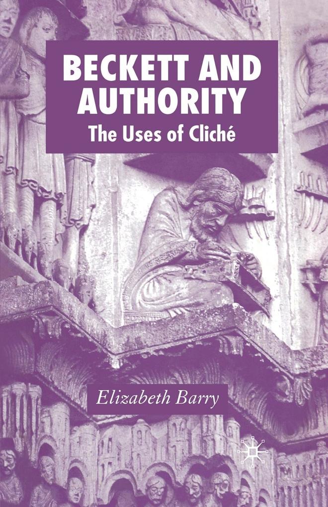 Produktbild: Beckett and Authority | Elizabeth Barry