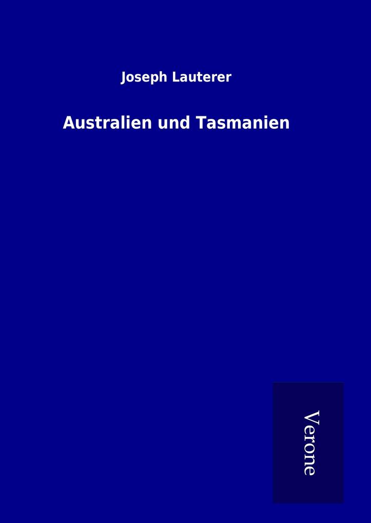 Produktbild: Australien und Tasmanien | Joseph Lauterer
