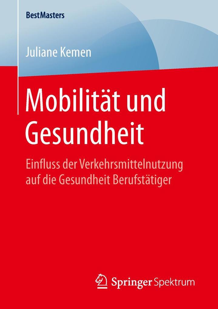 Produktbild: Mobilität und Gesundheit | Juliane Kemen