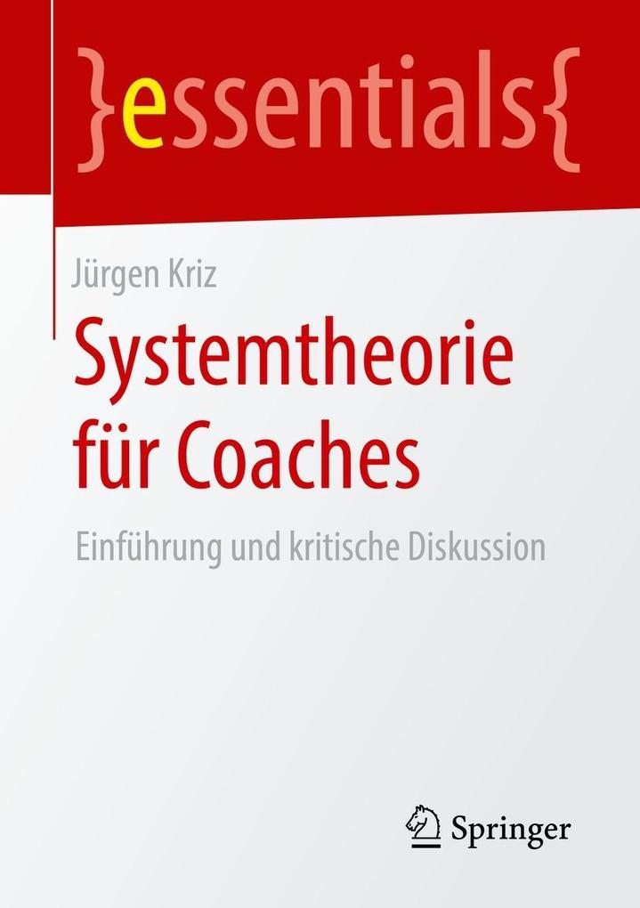 Produktbild: Systemtheorie für Coaches | Jürgen Kriz