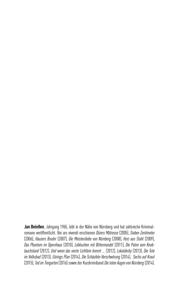 Weitere Ansicht: Tod auf Fränkisch | Jan Beinßen