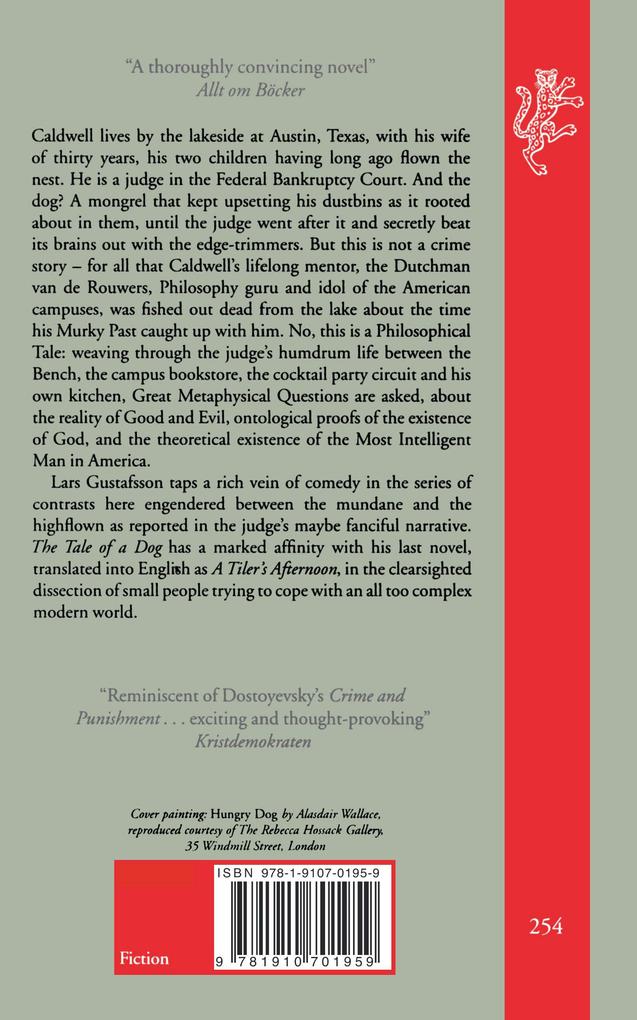 Weitere Ansicht: The Tale of A Dog | Lars Gustafsson