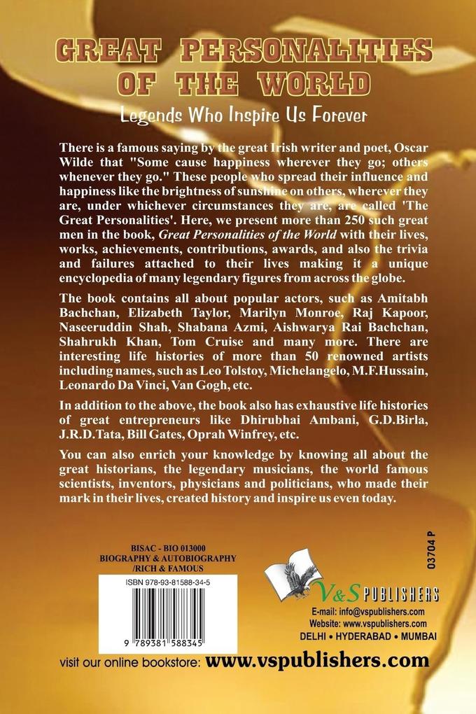 Weitere Ansicht: Great Personalities of the World  | Tanvir Khan