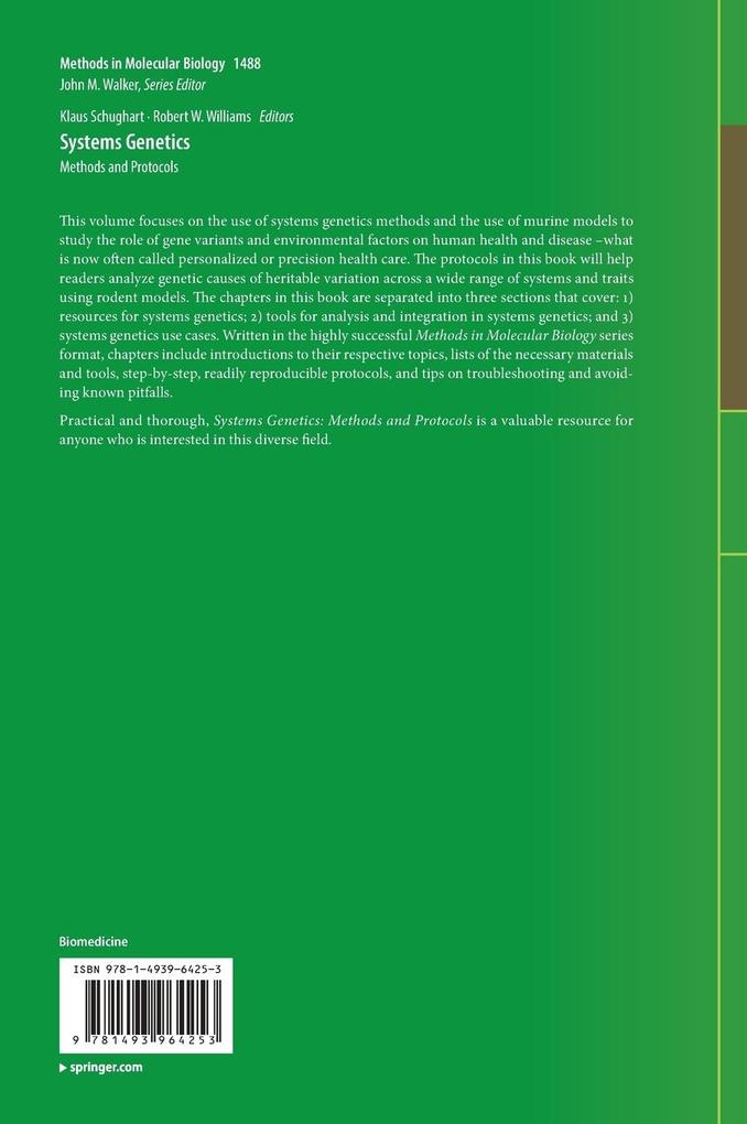 Weitere Ansicht: Systems Genetics