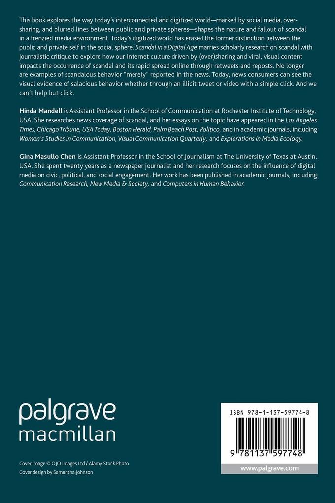 Weitere Ansicht: Scandal in a Digital Age