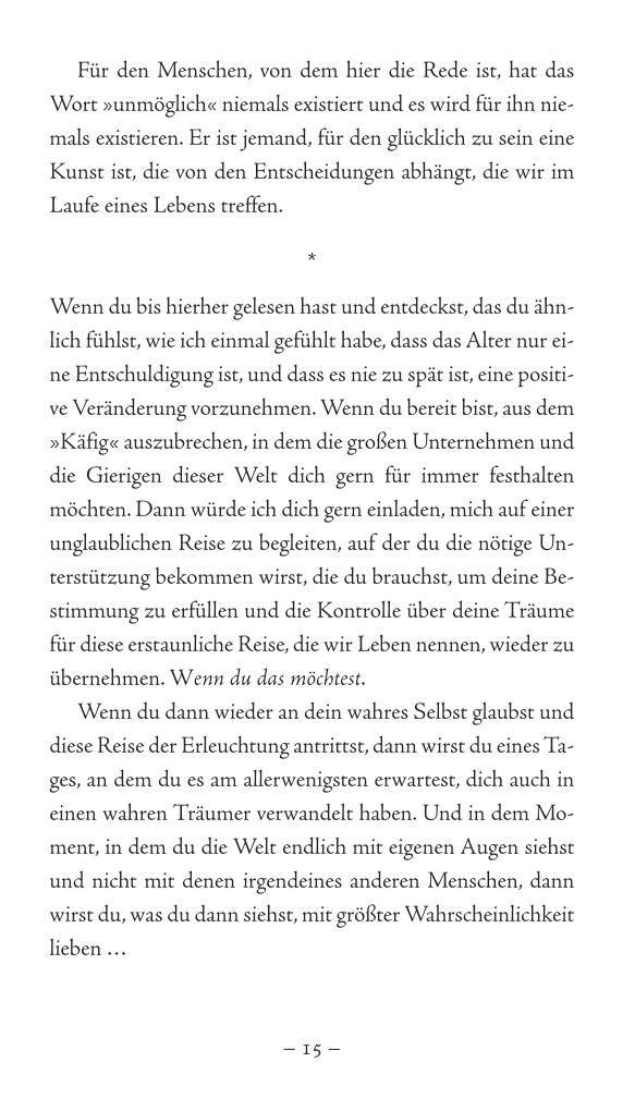 Weitere Ansicht: Lebe deine Träume! | Sergio Bambaren